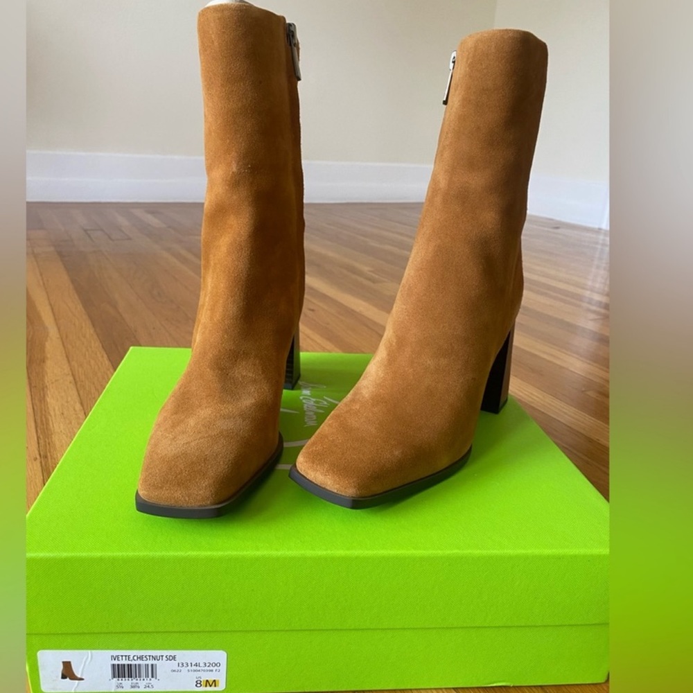 Tan suede Sam Edelman boots